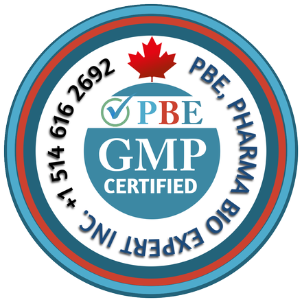 PBE Expert’s GMP Certified seal